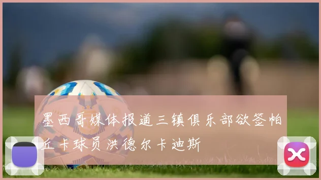 墨西哥媒体报道三镇俱乐部欲签帕丘卡球员洪德尔卡迪斯